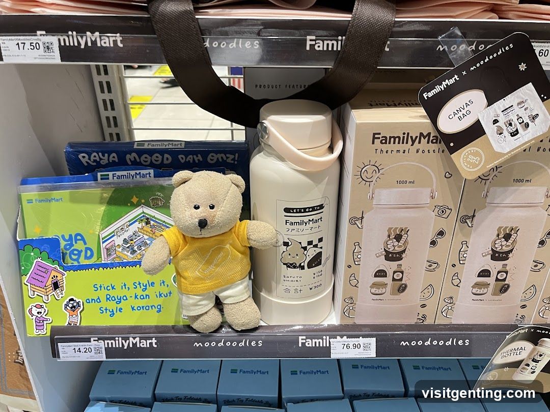 FamilyMart Moodoodles Section