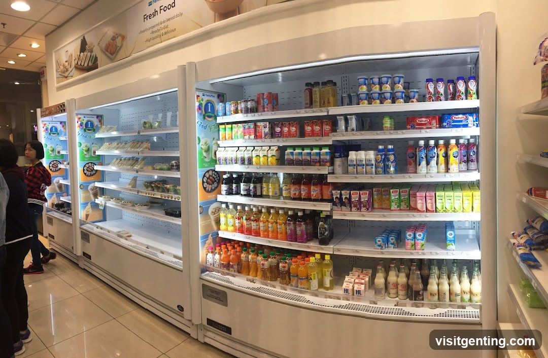 Retail Refrigerated Section