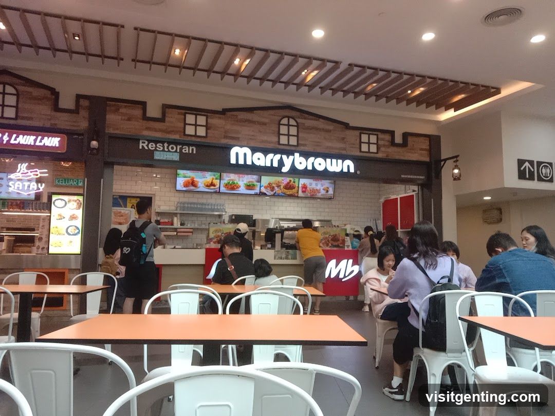 Marrybrown Restoran Interior