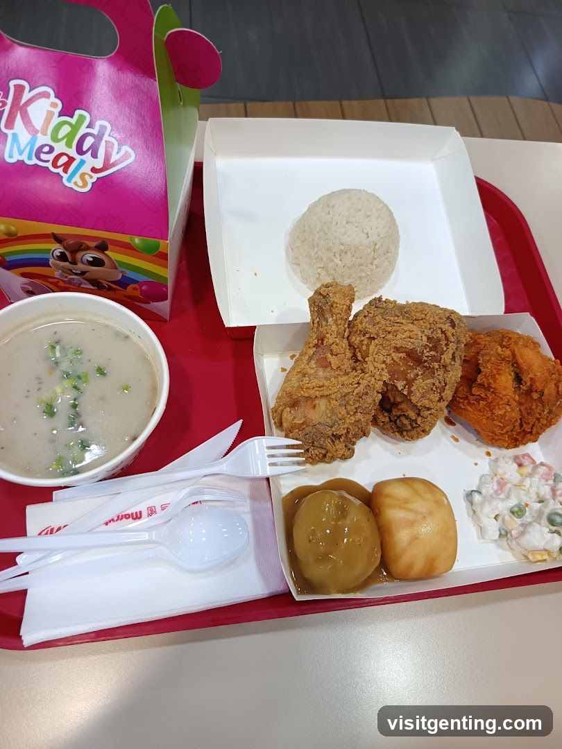 Kiddie Meal Box with Food Items