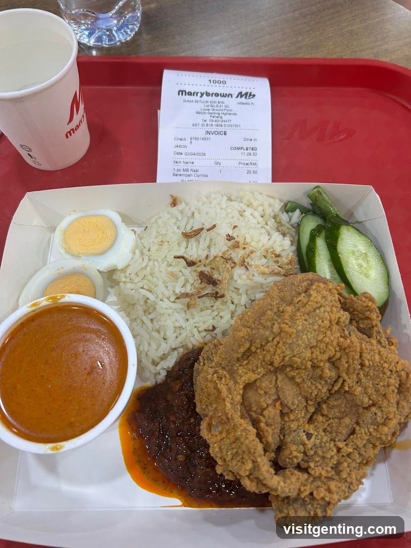 Marrybrown MB Meal Order