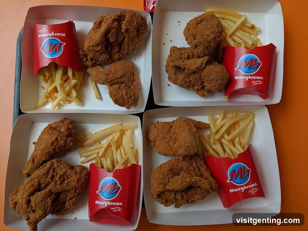 Marrybrown Chicken Meal Boxes