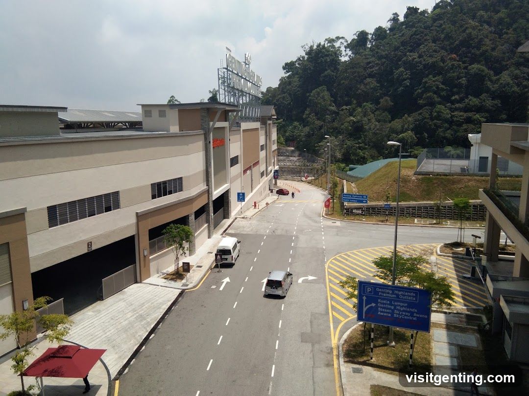 Genting Highlands Premium Outlets entrance area