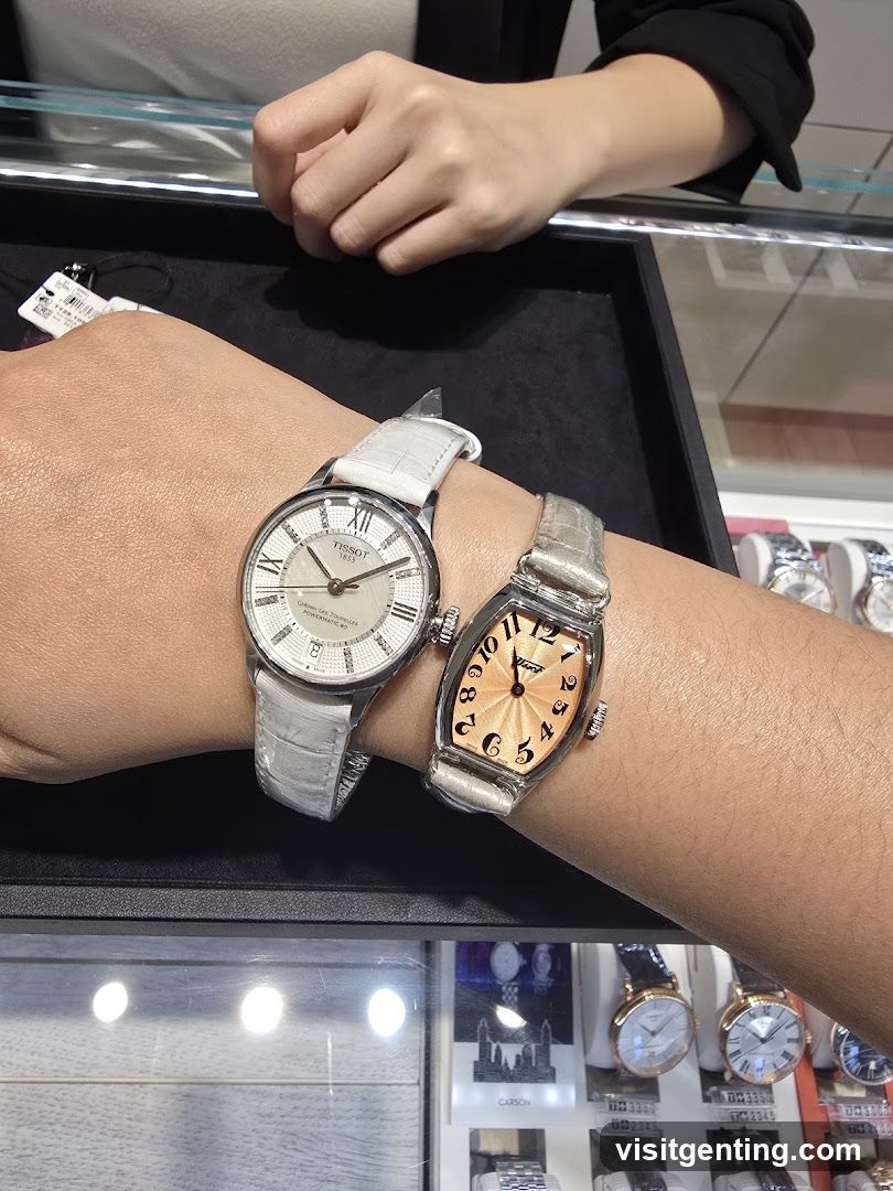 Wristwatches Displayed in Store