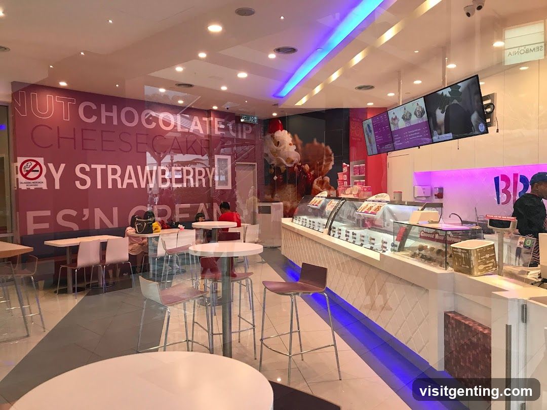 Ice Cream Shop Interior