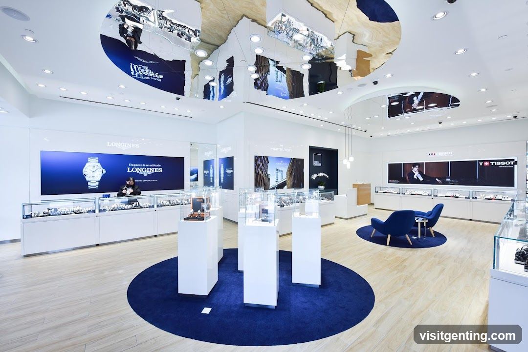 Watch Store Interior