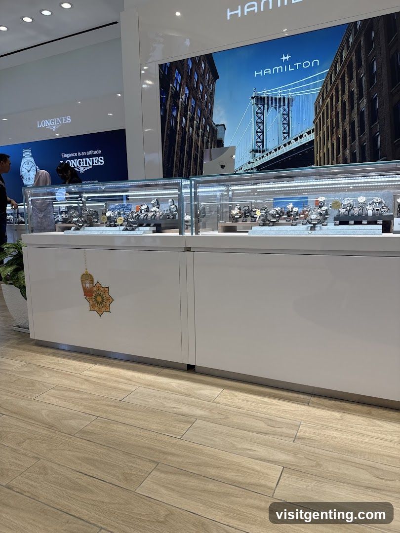 Watch Store Interior