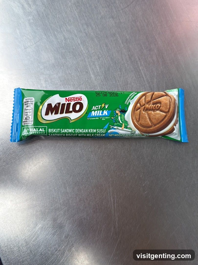 Nestle Milo Sandwich Biscuit