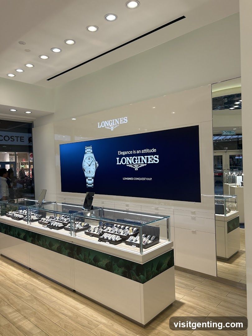 Longines Watch Store Interior