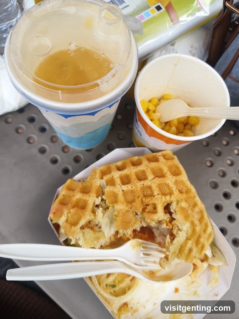 Food and Drink at Outdoor Table
