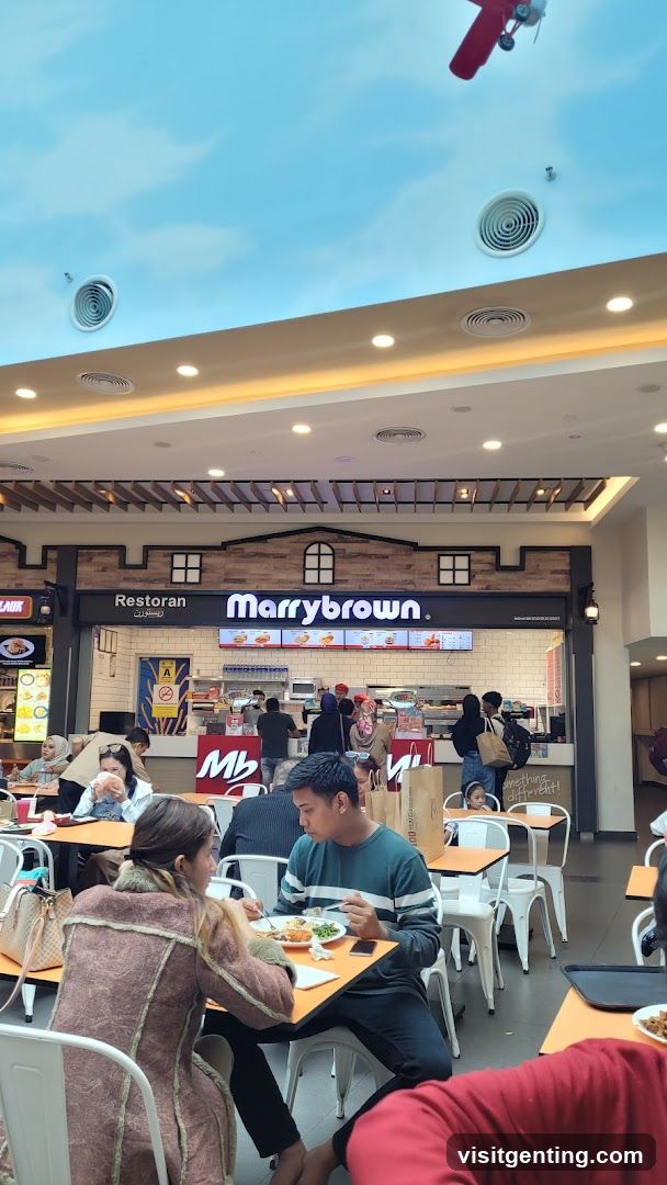 Marrybrown Restaurant Interior