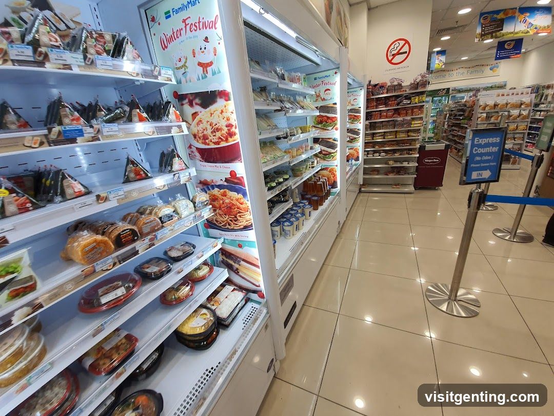 FamilyMart Interior