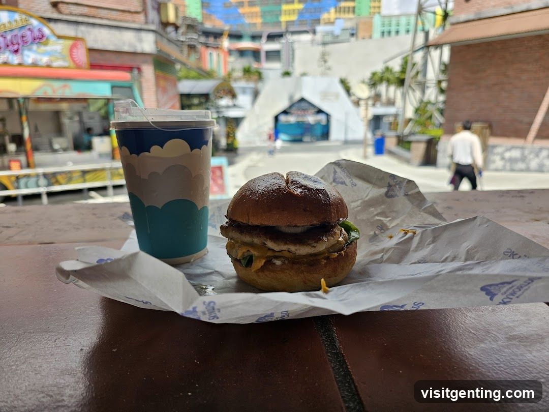 Food and Drink at Outdoor Seating Area