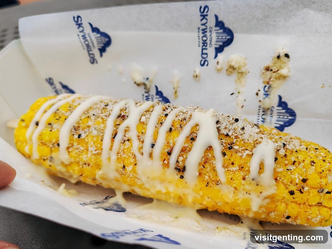 Grilled Corn with Seasonings