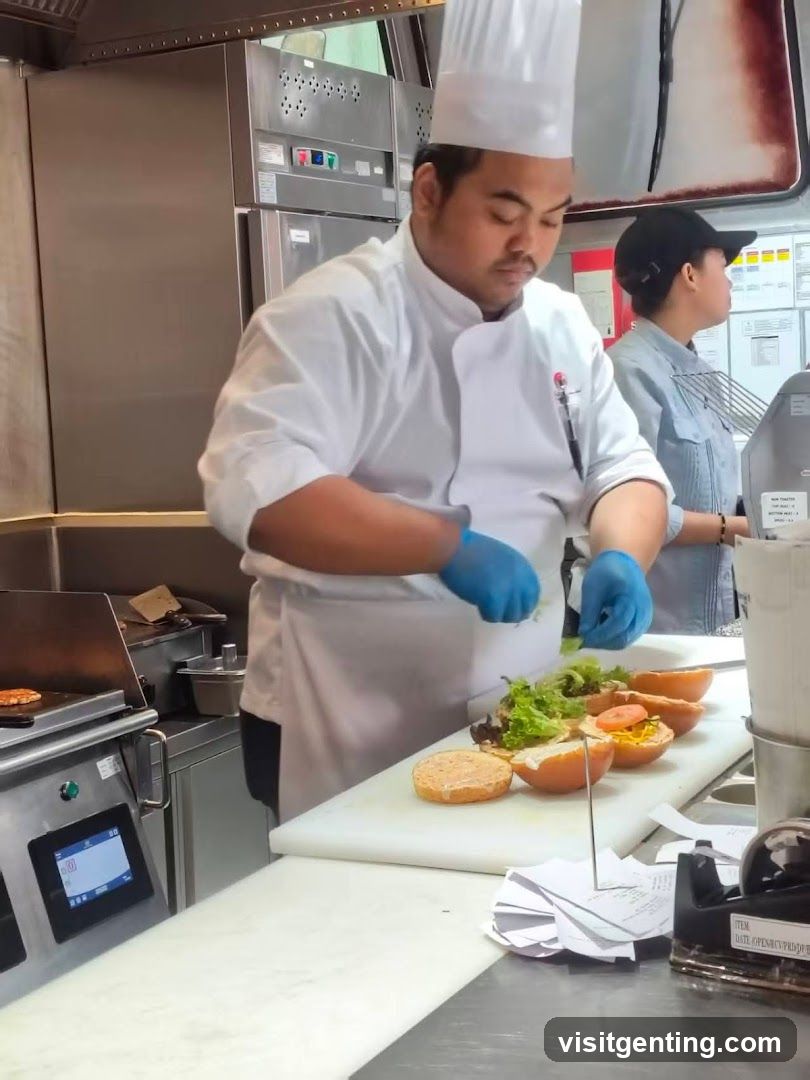Restaurant Kitchen Scene