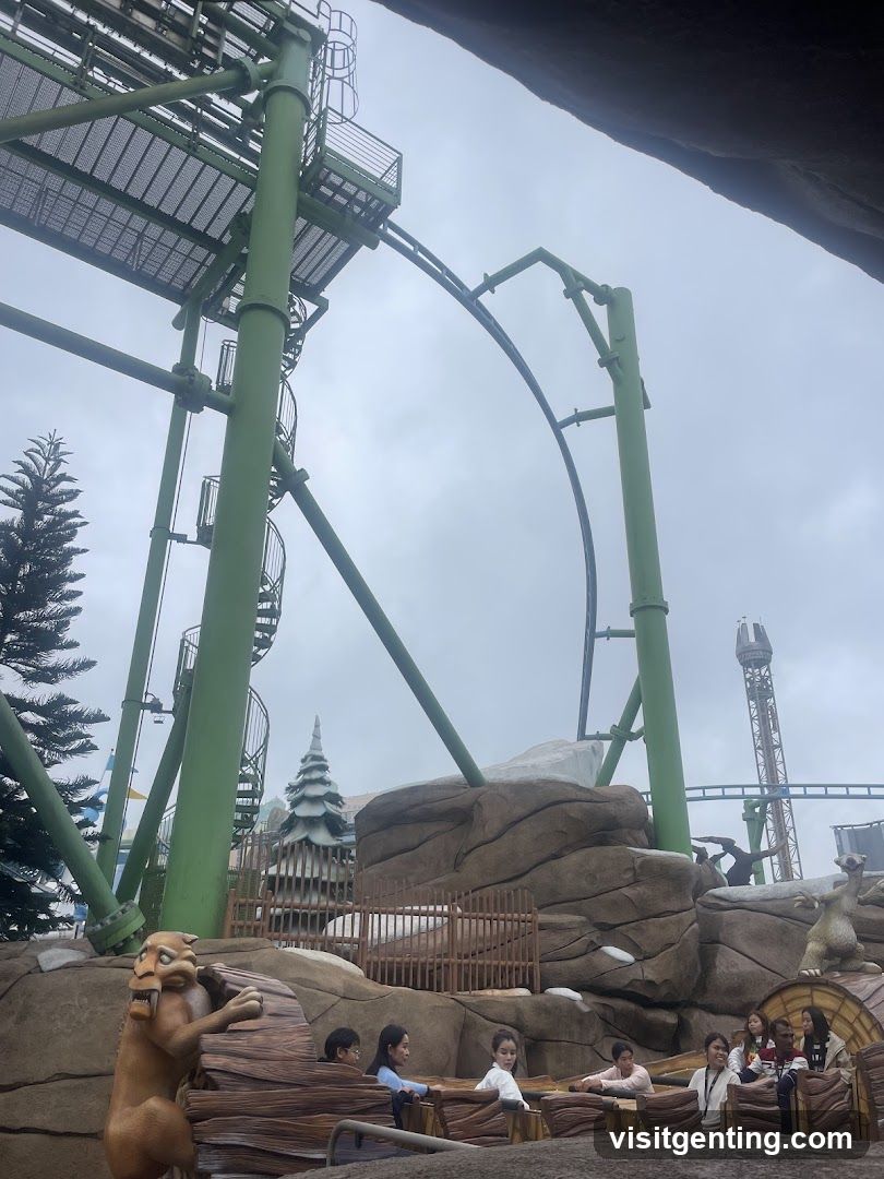 Amusement Park Ride Area