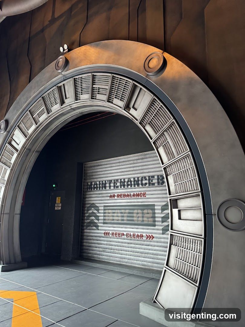 Maintenance Access Doorway
