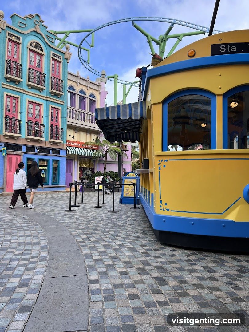 Theme Park Street Scene