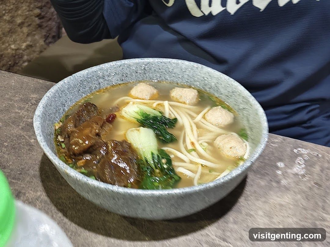 Bowl of Noodle Soup