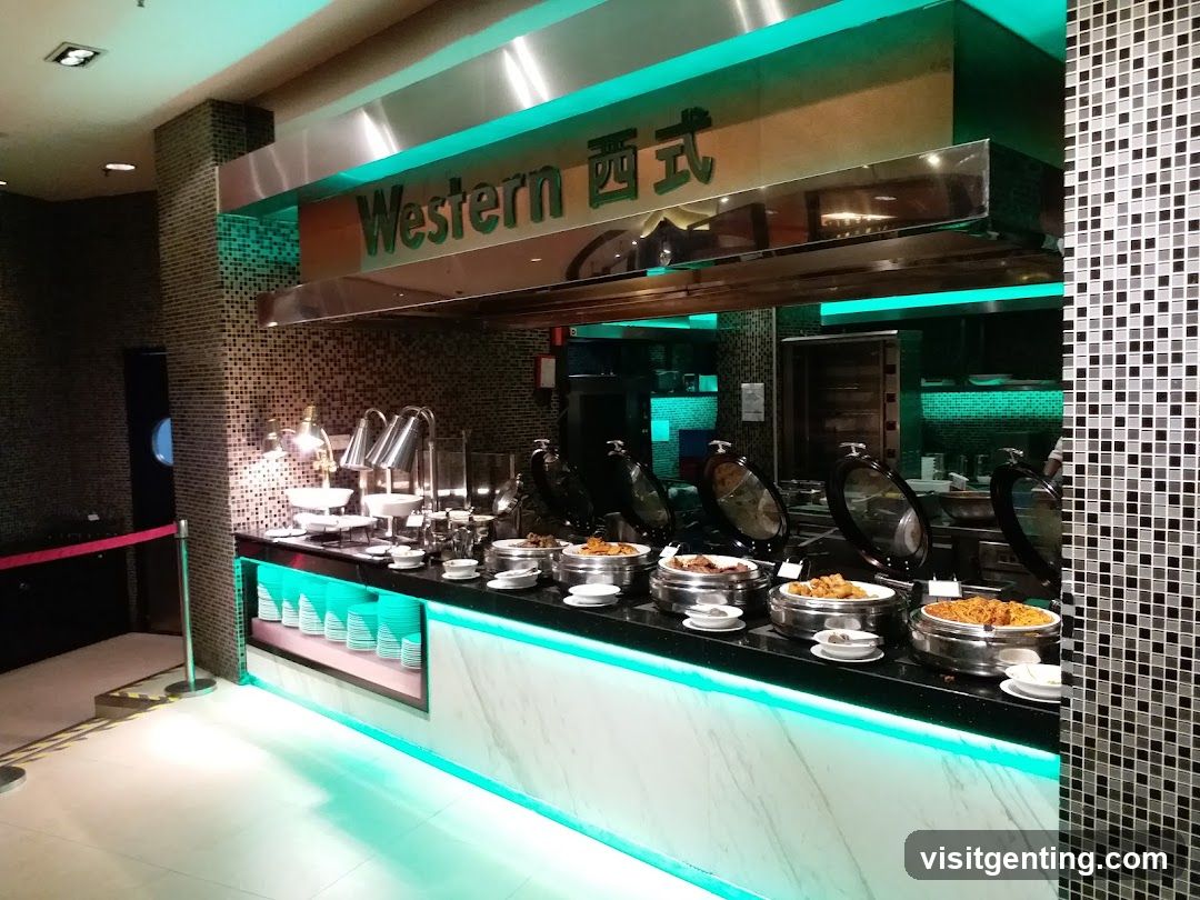 Western buffet station