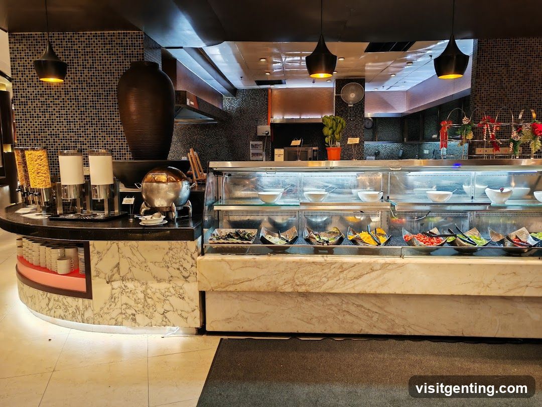 Restaurant Interior Buffet Area