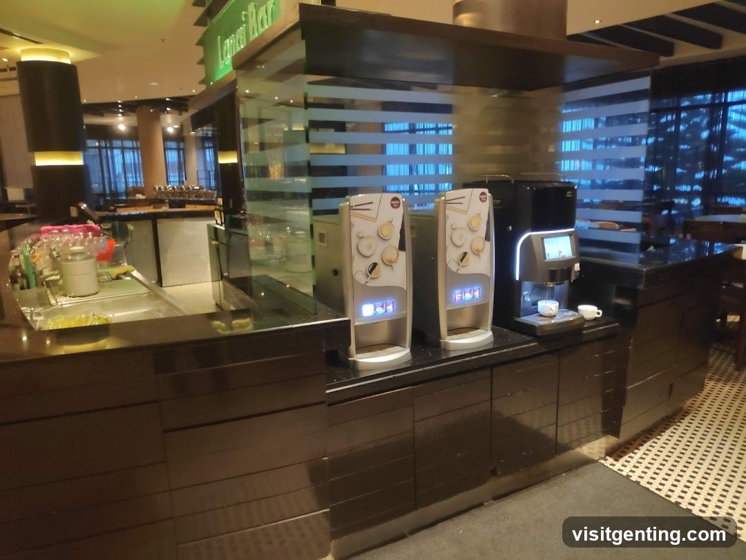Lunch Bar Counter Area