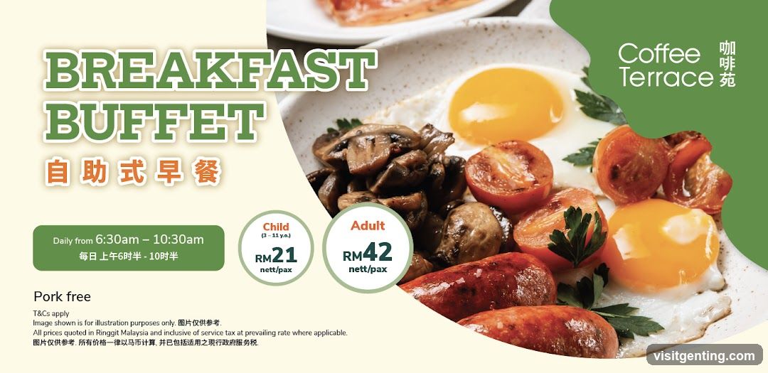 Breakfast Buffet Advertisement