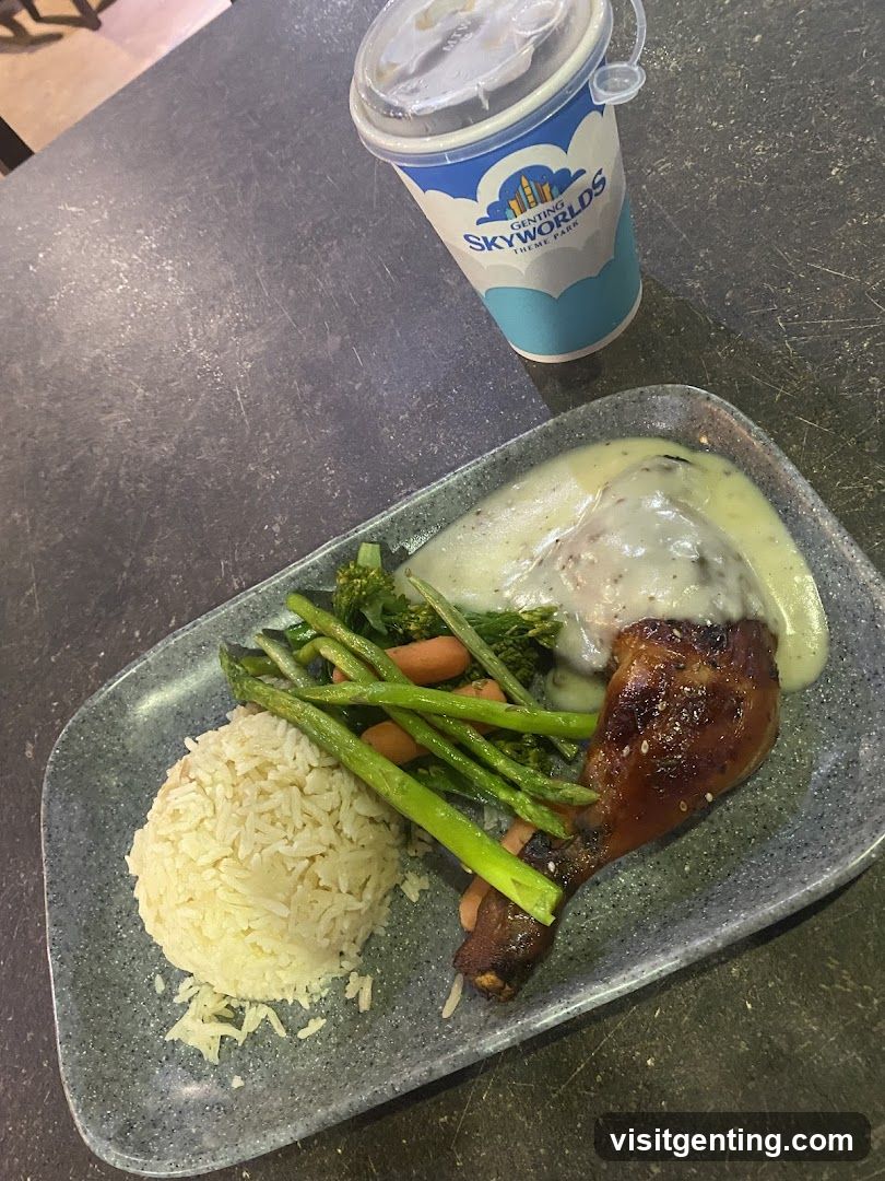 Food and Beverage at Genting SkyWorlds