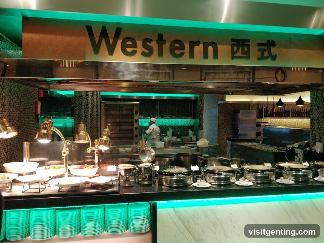 Western Cuisine Buffet Area