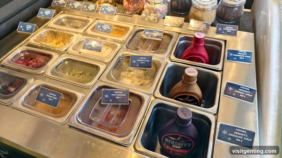 Topping Selection Station