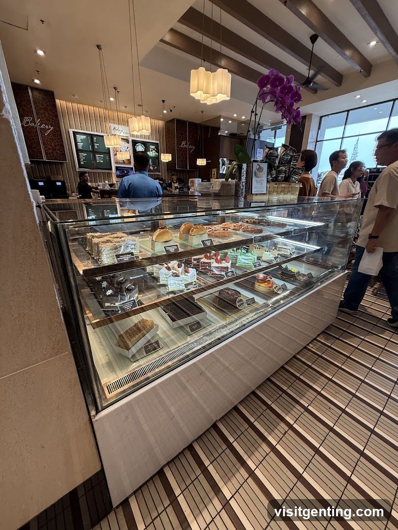 Bakery interior view