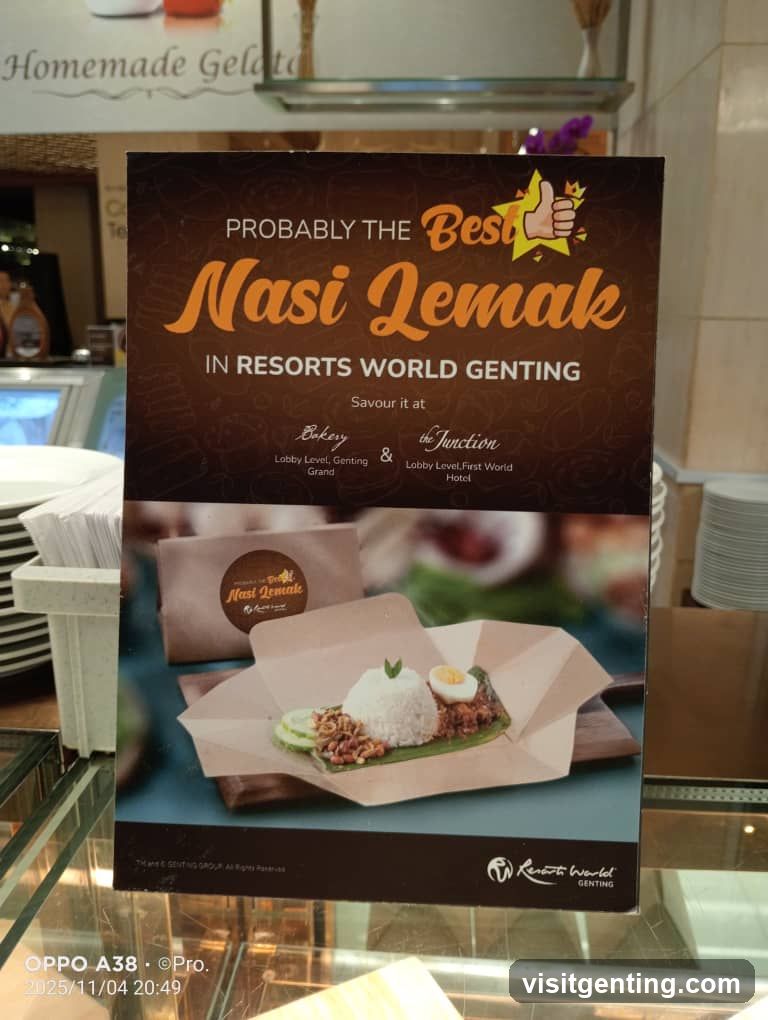 Nasi Lemak Promotion Poster