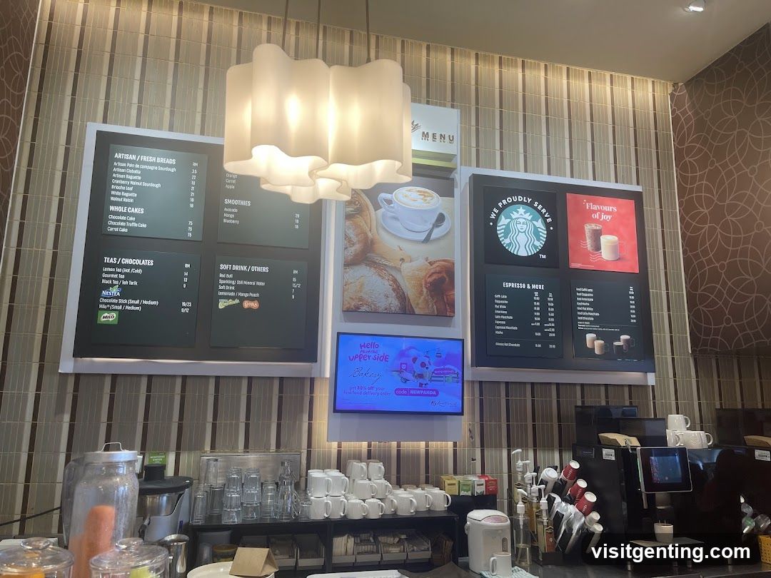 Starbucks Menu Board