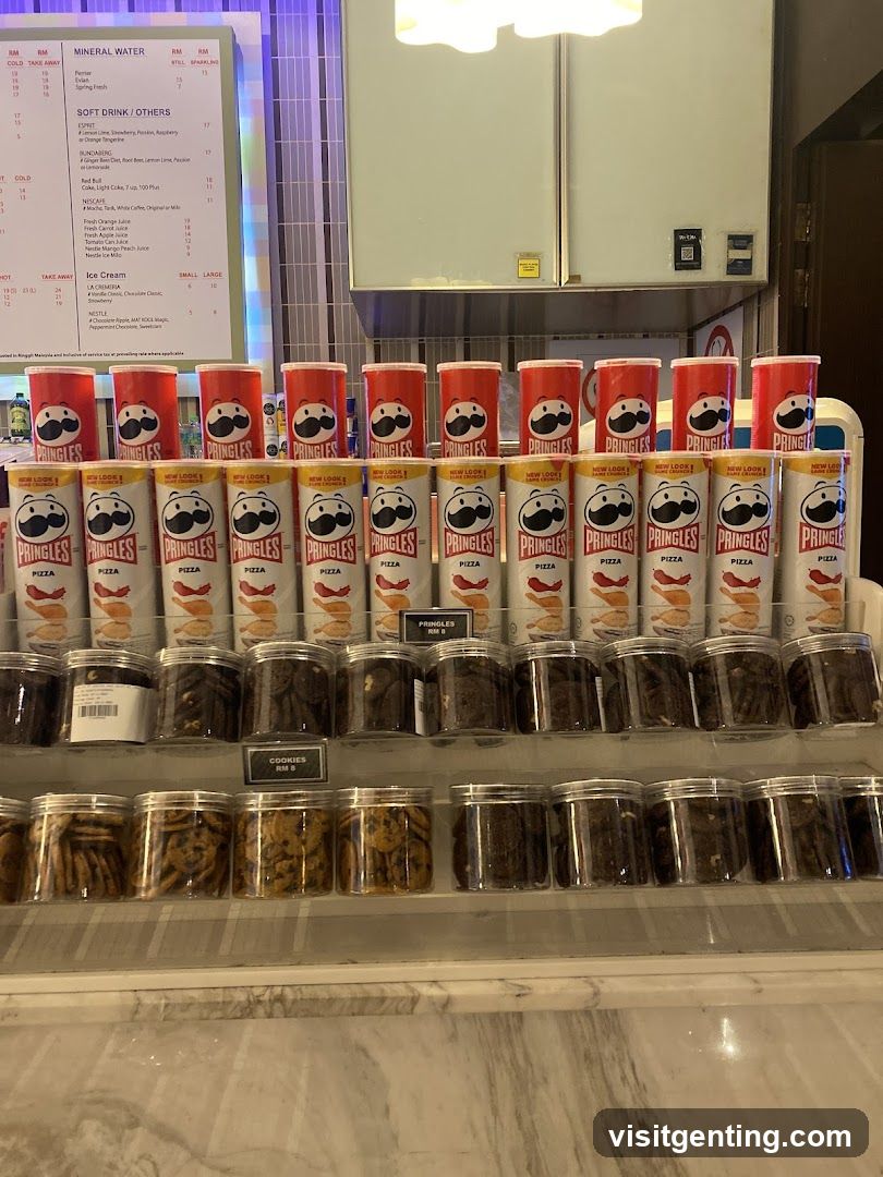 Snack Display Counter