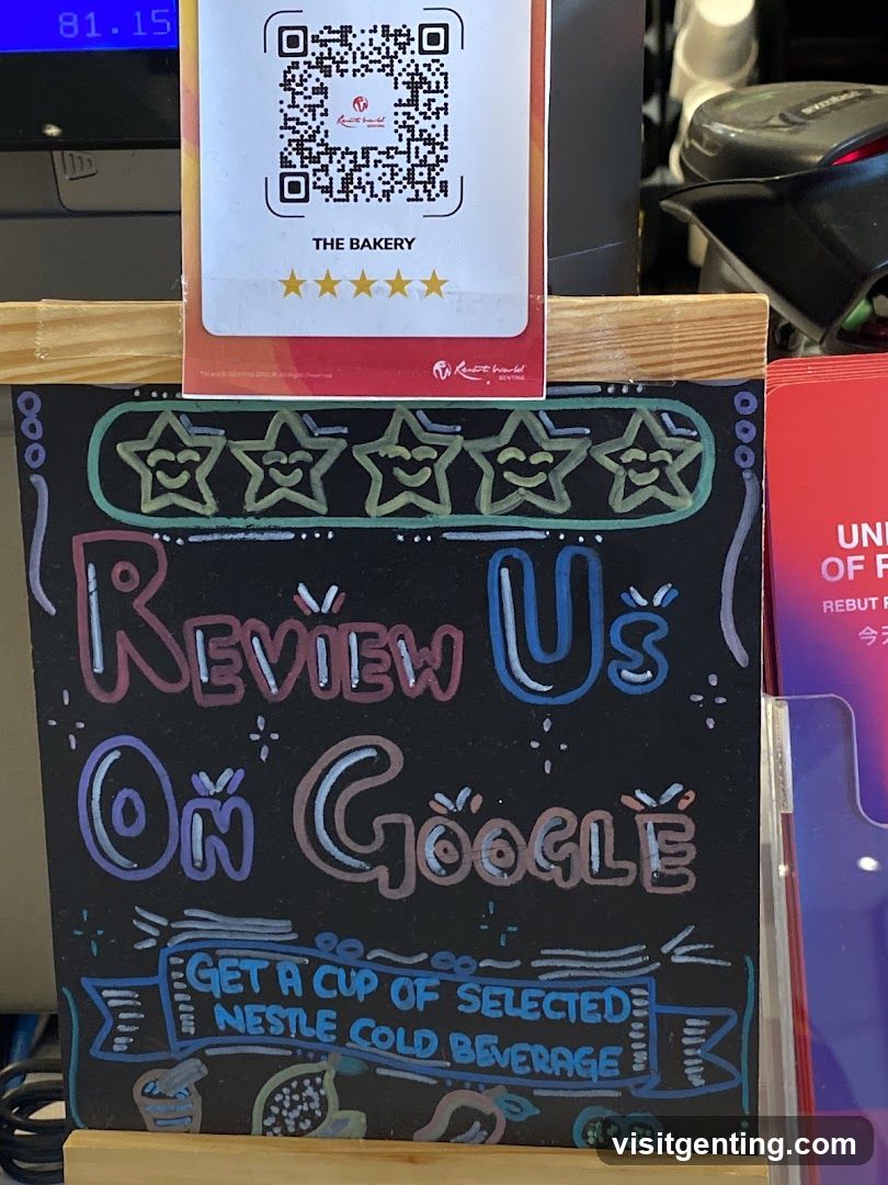 Review Us On Google Signage