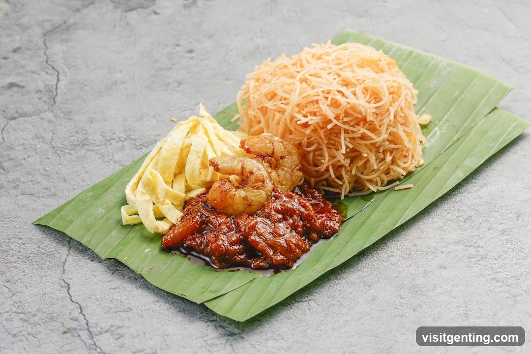Food served on banana leaf