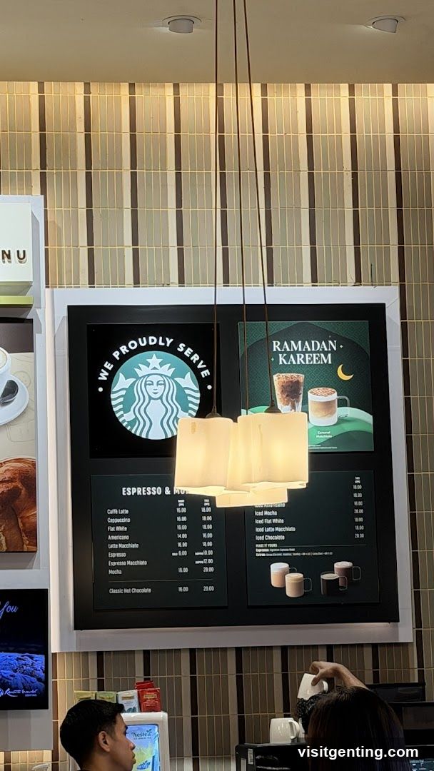 Starbucks Menu Board