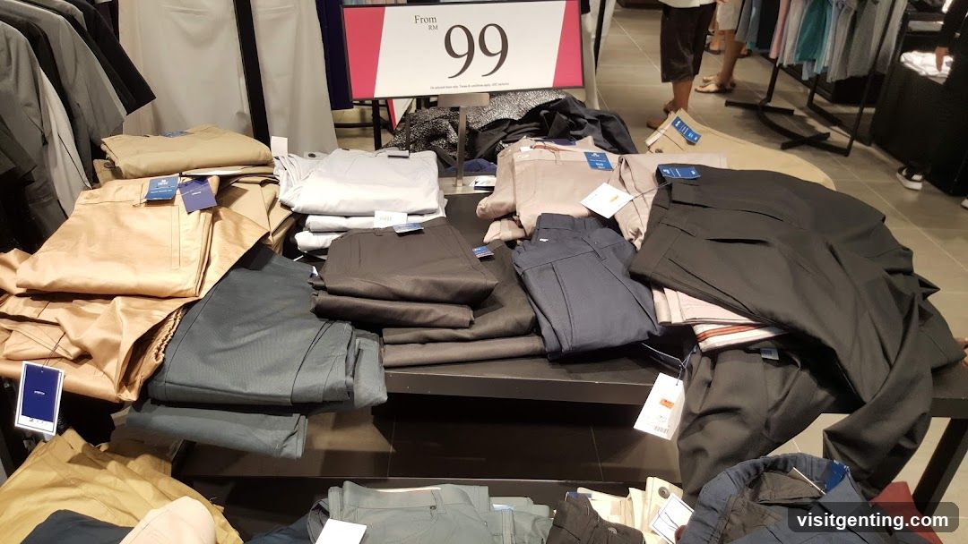 Clothing Display in Retail Store
