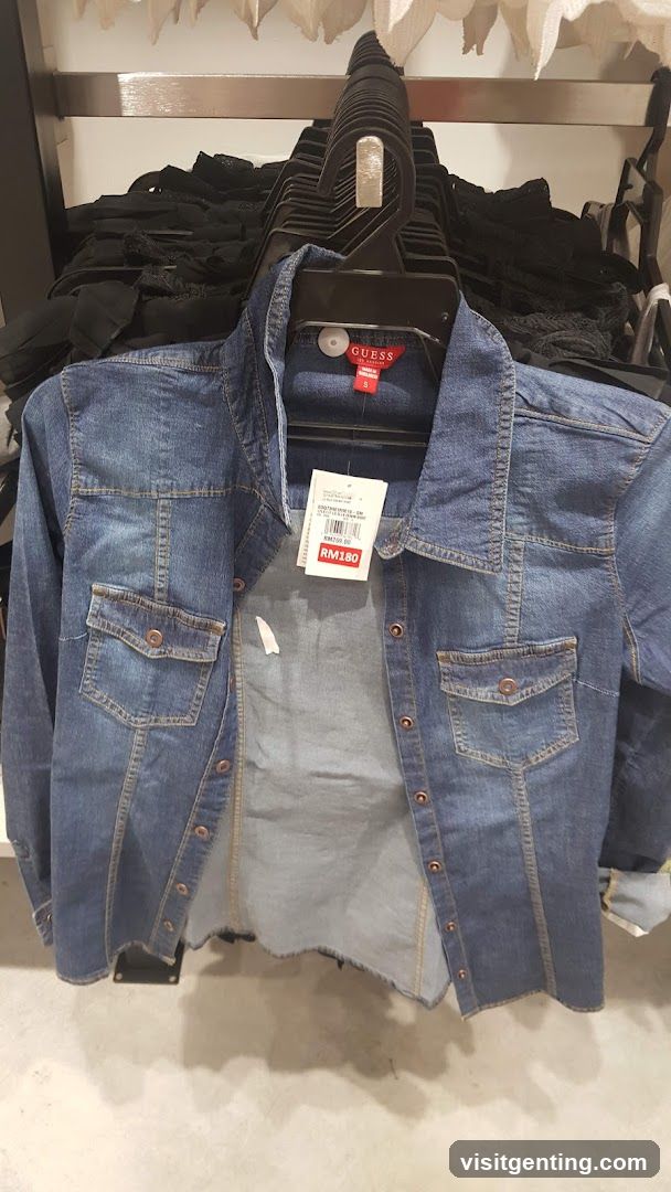 Denim Jacket on Display