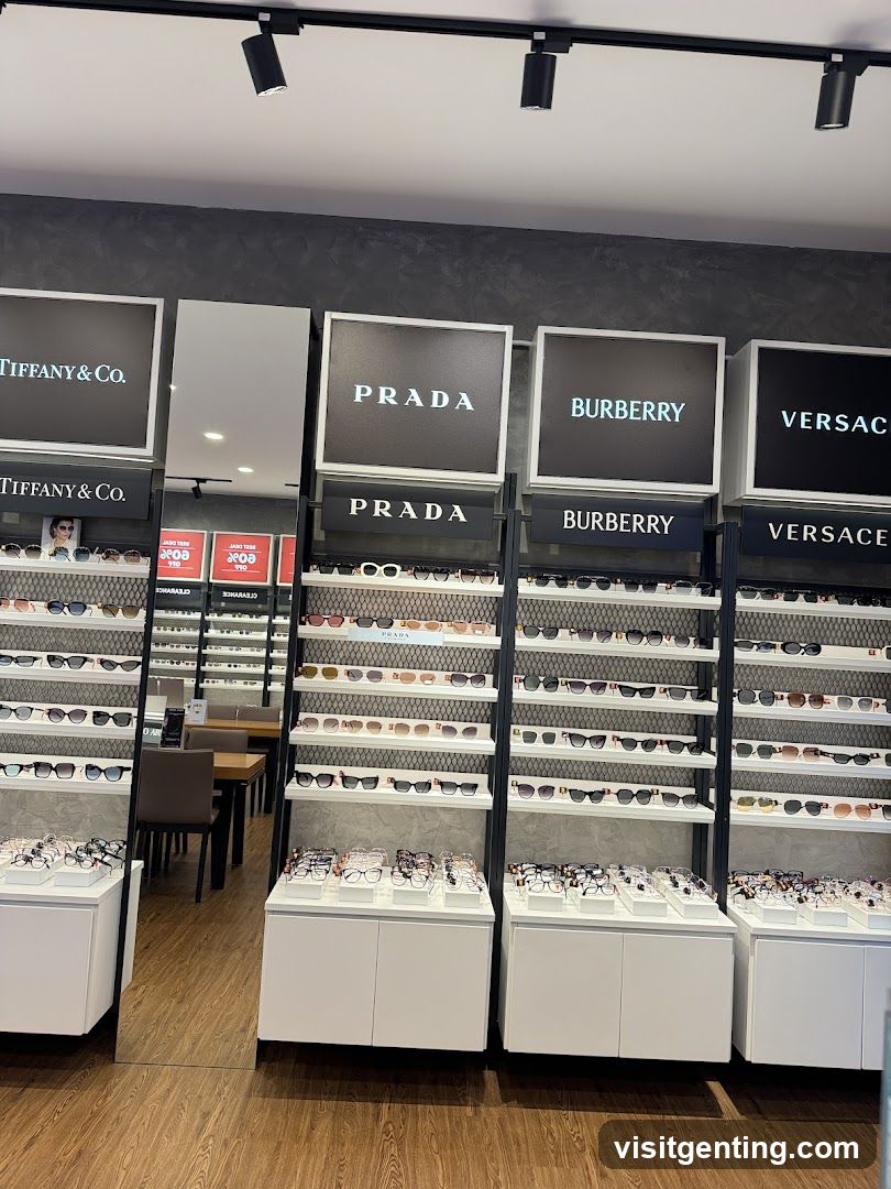 Sunglasses Store Interior