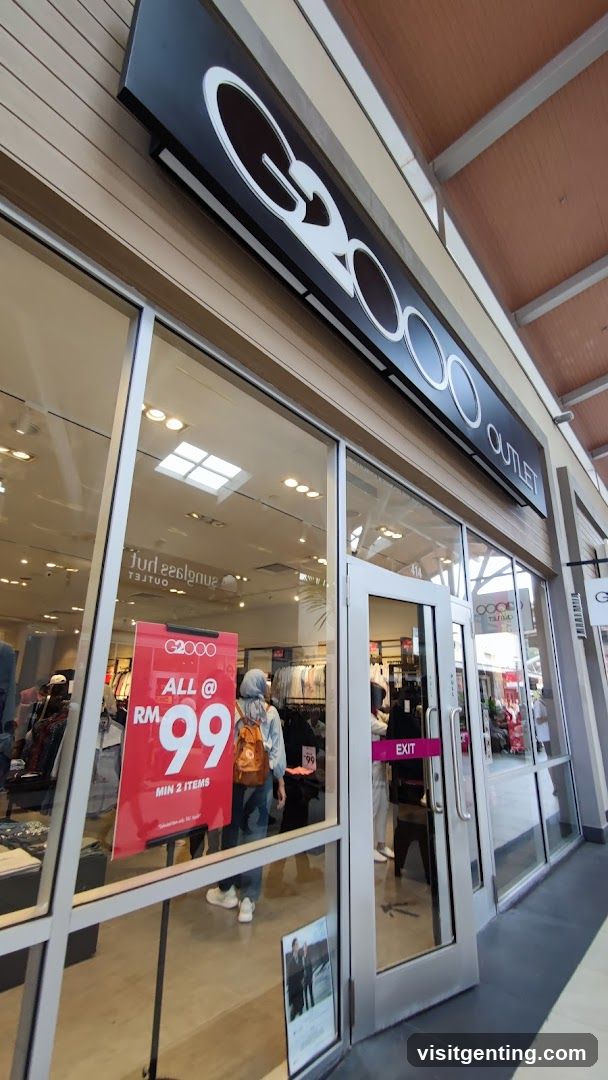 G2000 Outlet Storefront