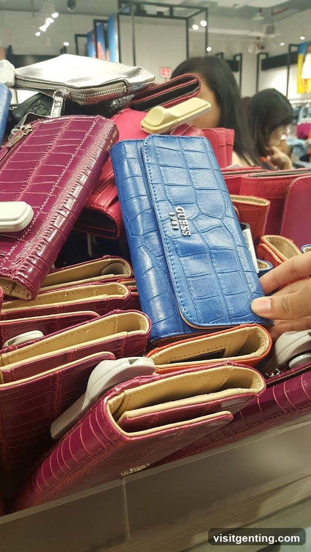 Wallet Display in Retail Store