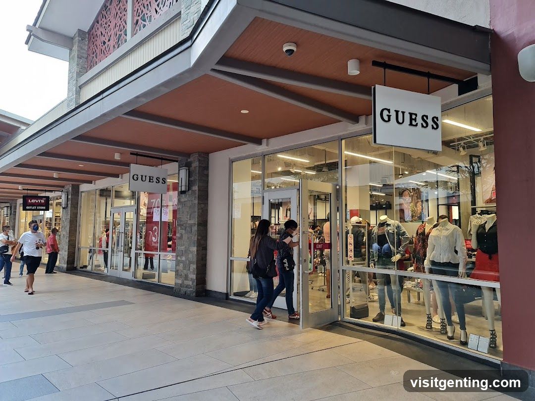 GUESS Storefront Entrance