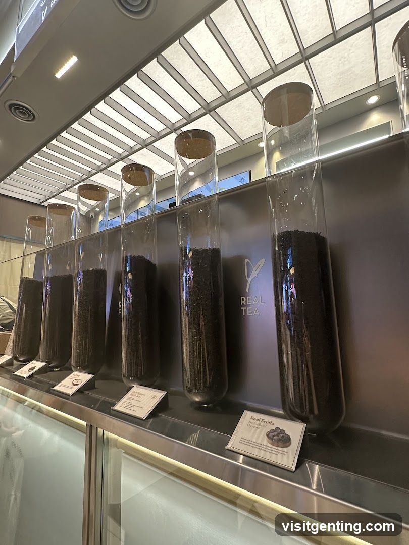Tea Display Counter