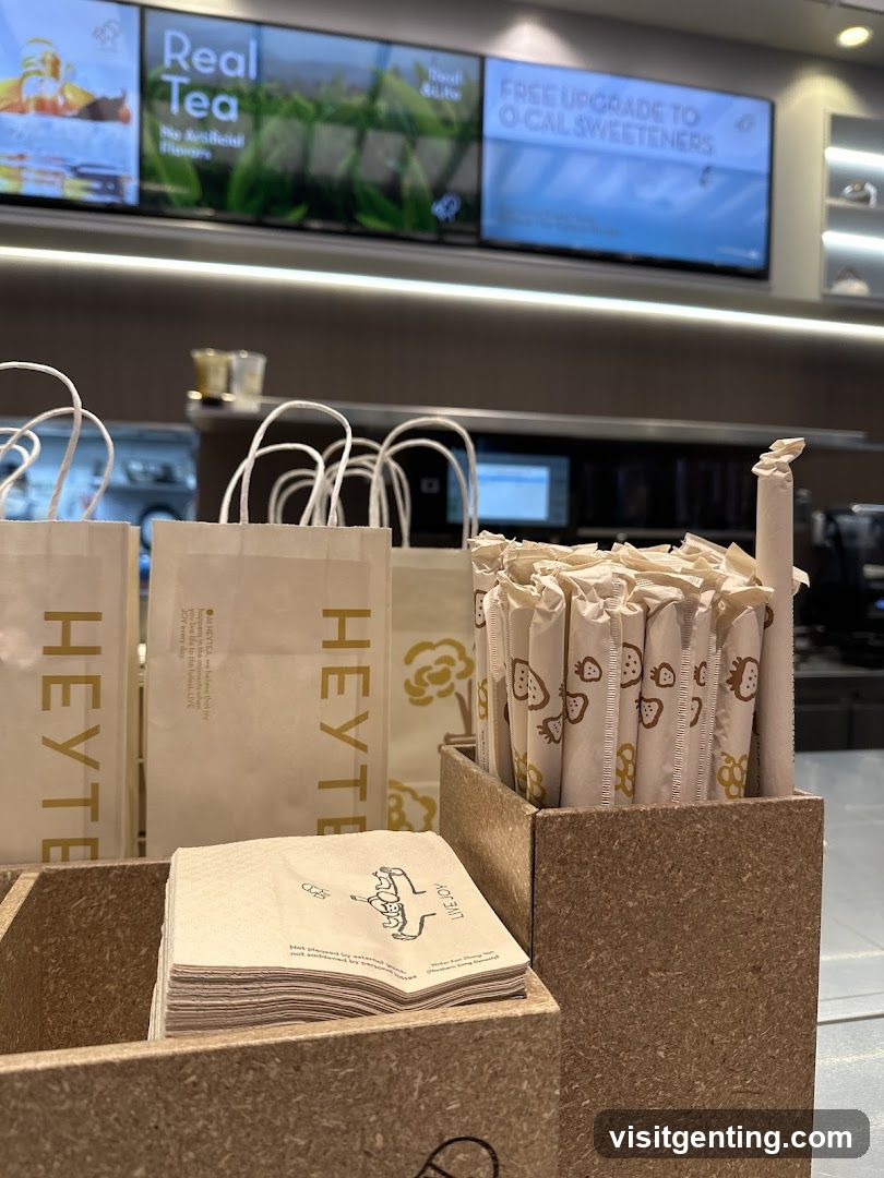 Heytea Interior Display