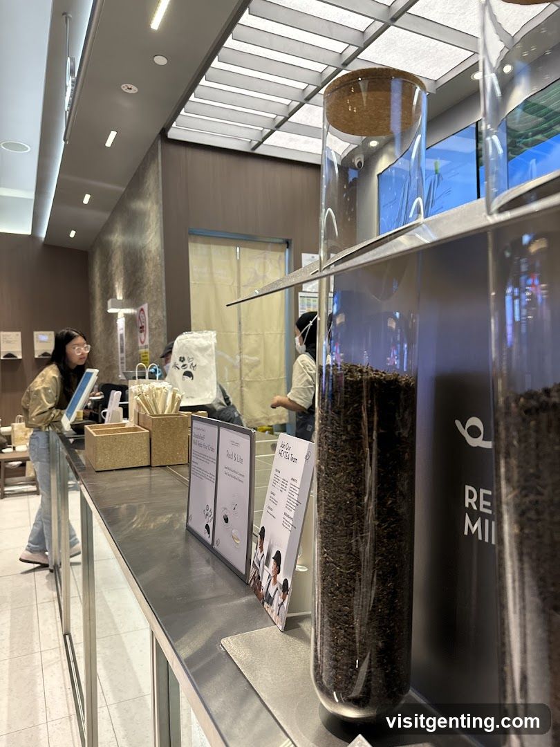 Tea Shop Interior