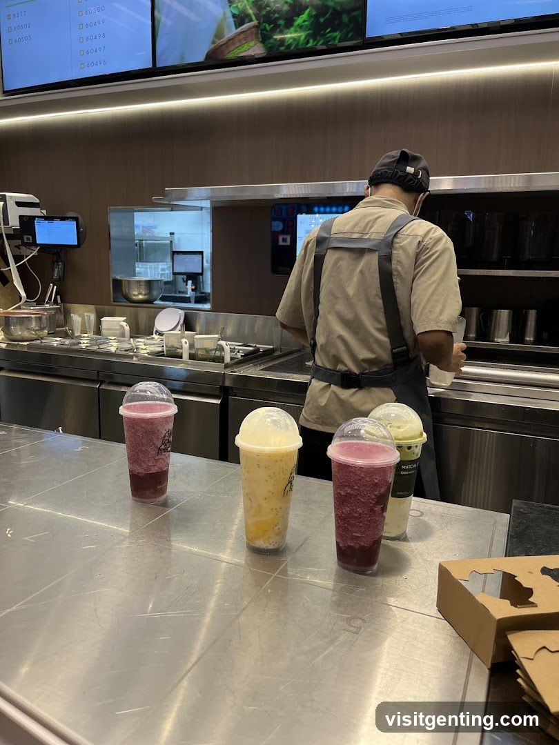 Beverage Shop Interior