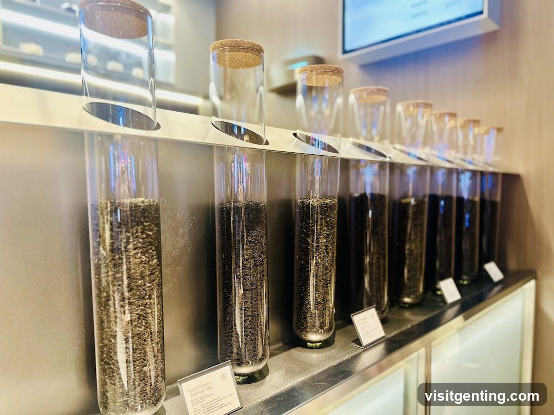 Tea Display Counter