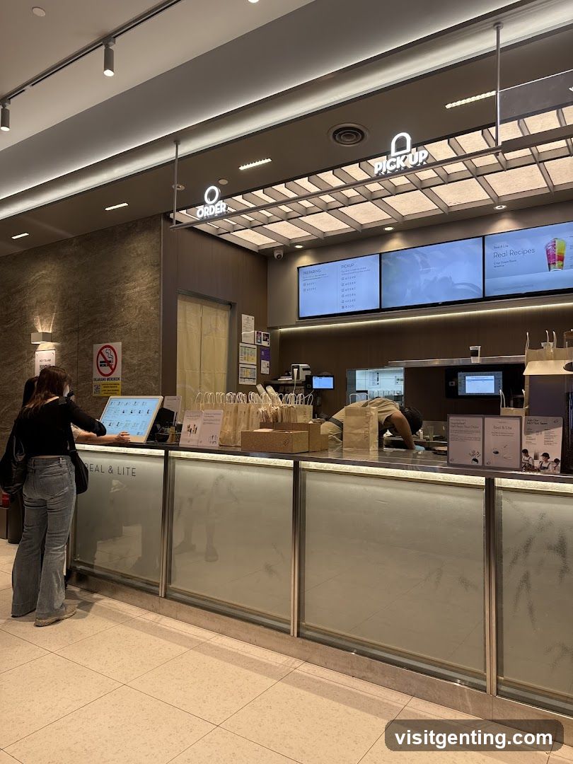 Restaurant Pickup Counter Interior