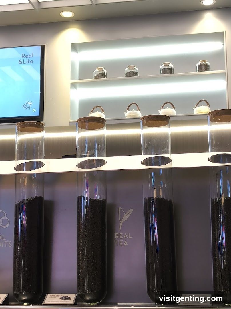 Tea Display Counter